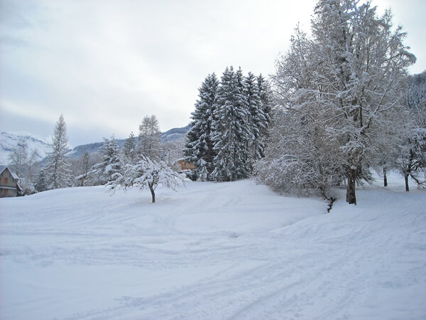 La grange aux Mésanges - Winter